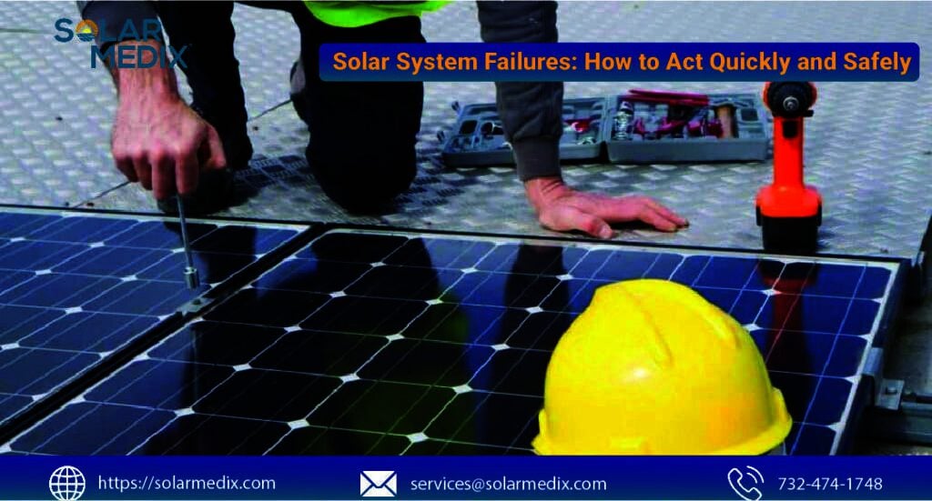 Solar System Failures How to Act Quickly and Safely